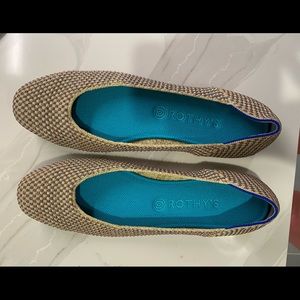 Rothy’s Multi Metallic size 12.5 Square shoe